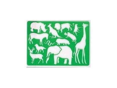 Trafaretas piešimui SAFARIS